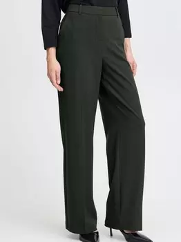 Брюки плиссе bydanta B.Young, зеленый