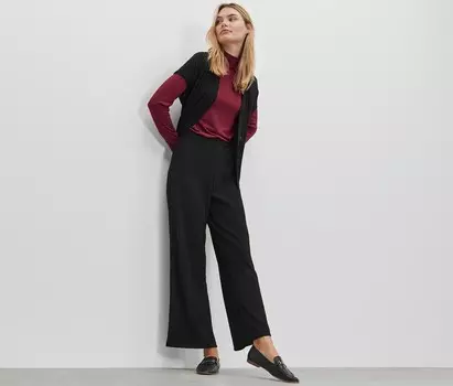 Брюки плиссе Tchibo, черный