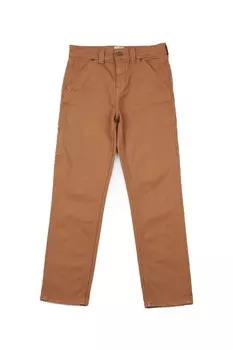 Брюки плотника из парусины для мальчиков Lee, бежевый