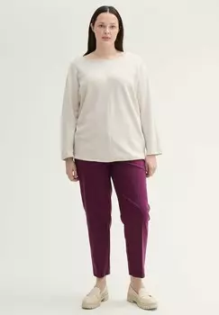 Брюки PLUS MIA TOM TAILOR, фиолетовый