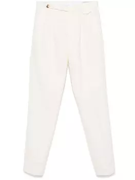 Брюки по фигуре Brunello Cucinelli, белый