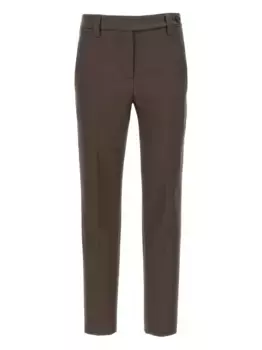 Брюки по фигуре Brunello Cucinelli, коричневый