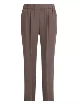 Брюки по фигуре Brunello Cucinelli, коричневый