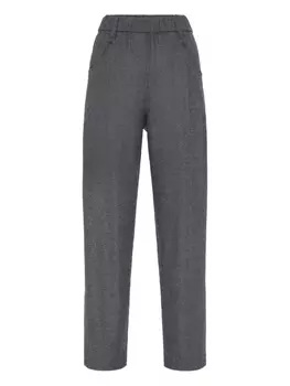 Брюки по фигуре Brunello Cucinelli, серый