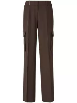 Брюки по фигуре Peserico, коричневый