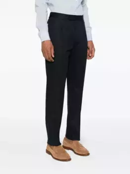 Брюки по фигуре Zegna, черный