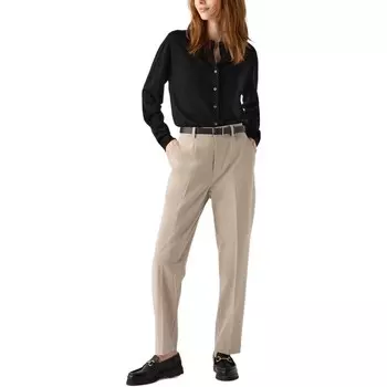 Брюки по щиколотку Uniqlo, бежевый