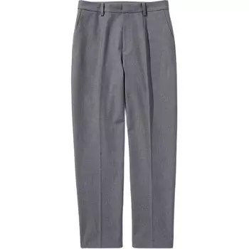 Брюки по щиколотку Uniqlo, серый