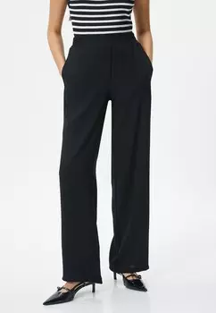 Брюки POCKET DETAIL HIGH RISE Koton, черный