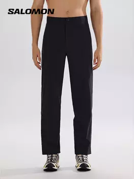 Брюки походные мужские Salomon водонепроницаемые, черный