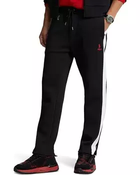 Брюки Polo Ralph Lauren Double-Knit Mesh Track, цвет Polo Black Multi