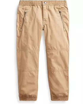 Брюки Polo Ralph Lauren Kids Cotton Poplin Jogger Pants, кэмел