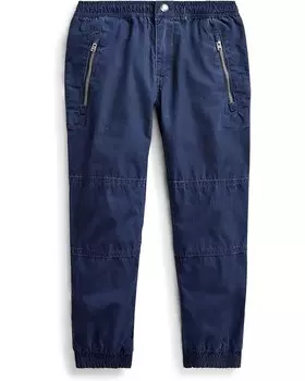 Брюки Polo Ralph Lauren Kids Cotton Poplin Jogger Pants, цвет Newport Navy