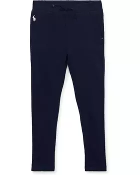 Брюки Polo Ralph Lauren Kids French Terry Leggings, цвет Refined Navy