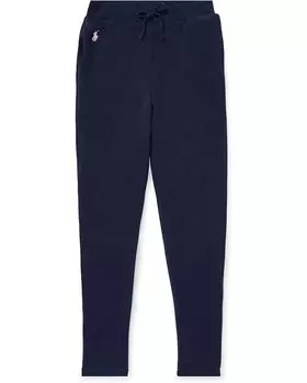 Брюки Polo Ralph Lauren Kids French Terry Leggings, цвет Refined Navy