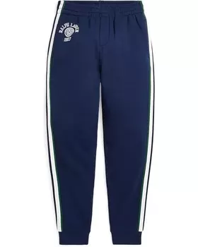 Брюки Polo Ralph Lauren Kids Logo Fleece Jogger Pants, цвет Newport Navy