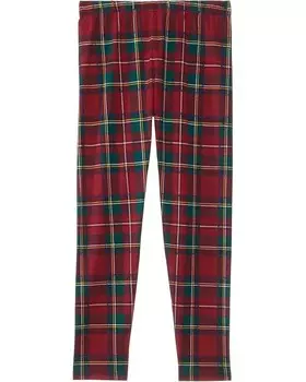 Брюки Polo Ralph Lauren Kids Plaid Stretch Jersey Leggings, цвет Red Steward Tartan