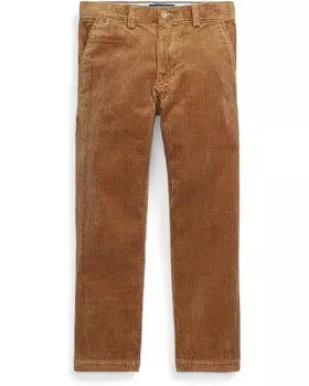 Брюки Polo Ralph Lauren Kids Straight Fit Cotton Corduroy Pants, цвет Biscuit Tan