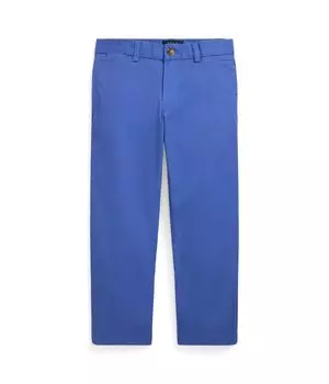 Брюки Polo Ralph Lauren Kids Straight Fit Flex Abrasion Twill Pants, цвет Scottsdale Blue