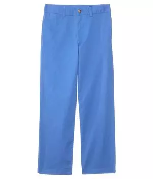 Брюки Polo Ralph Lauren Kids Straight Fit Flex Abrasion Twill Pants, цвет Scottsdale Blue