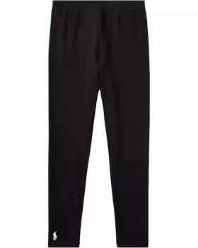 Брюки Polo Ralph Lauren Kids Stretch Cotton Legging, цвет Polo Black
