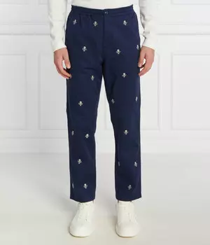Брюки Polo Ralph Lauren классического кроя, синий