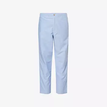 Брюки Polo Ralph Lauren прямые хлопковые, синий