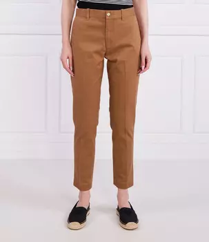 Брюки POLO RALPH LAUREN Slim Fit, коричневый