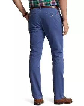 Брюки Polo Ralph Lauren Slim Fit Stretch Chino Pants, цвет Dusty Azure