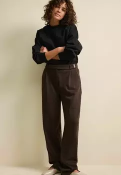 Брюки PONTE BARREL LEG REGULAR FIT Next, коричневый