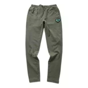 Брюки pop style pants 'green' Puma, зеленый
