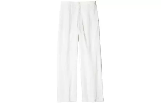 Брюки повседневные женские Uniqlo x Ines De La Fressange, молочно-белый