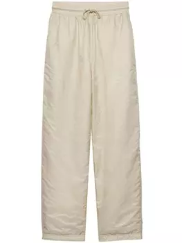 Брюки Prada Re-Nylon, серый