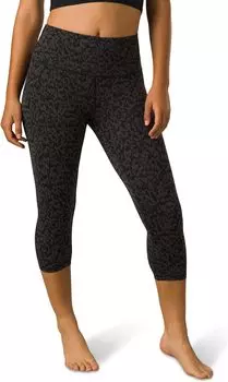 Брюки Prana Chakara Capris, цвет Dark Iron Wild