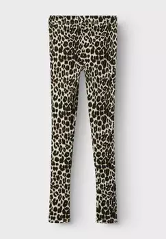 Брюки PRINT, Leggings Name it, черный