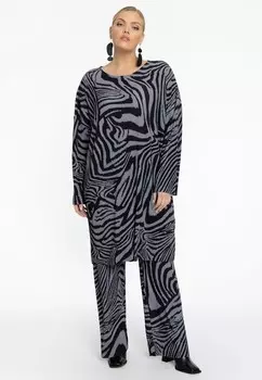 Брюки PRINT Yoek, черный