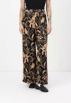 Брюки PRINTED PANTS KARL LAGERFELD, мультиколор