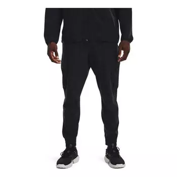Брюки project rock unstoppable pants 'black' Under Armour, черный