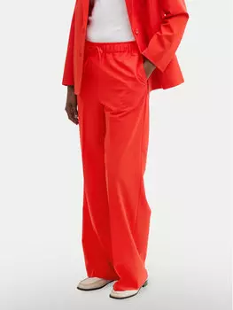 Брюки прямого кроя 1045693 Tom Tailor Denim, красный