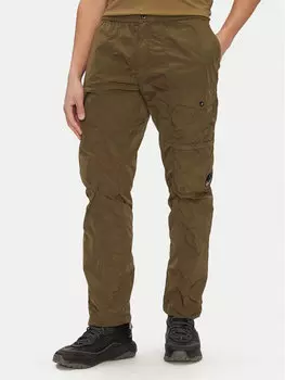 Брюки прямого кроя 18CMPA063A005904G C.P. Company, зеленый