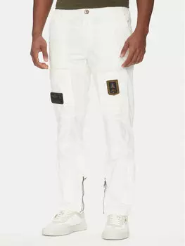 Брюки прямого кроя 251PA1387CT1493 Aeronautica Militare, белый