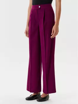 Брюки прямого кроя 47UPDF07R United Colors Of Benetton, фиолетовый