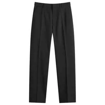 Брюки прямого кроя Ami Paris, черный