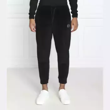Брюки прямого кроя Armani Exchange, черный