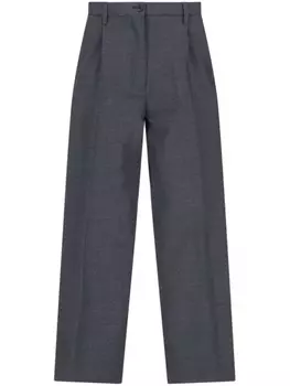 Брюки прямого кроя ASPESI, серый