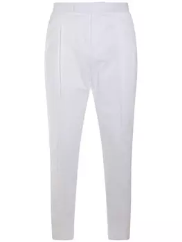 Брюки прямого кроя Brioni, белый