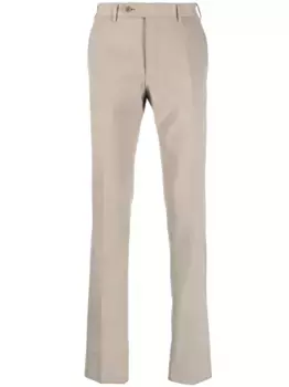 Брюки прямого кроя Canali, нейтральный