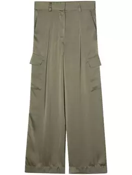 Брюки прямого кроя Cary Ba&Sh, зеленый