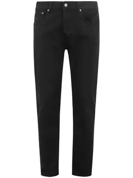 Брюки прямого кроя DONDUP, черный