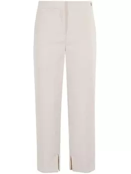Брюки прямого кроя Elisabetta Franchi, серый